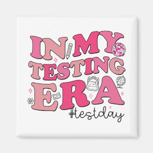 Mijn testtijd Leraren Student Rock De Test Magneet