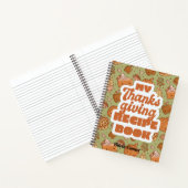 Mijn Thanksgiving receptenboek Notitieboek (Binnen)