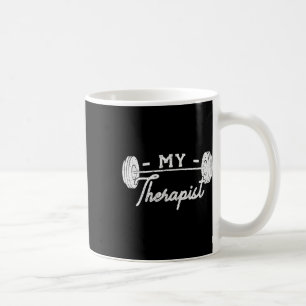 Mijn therapeut Gewichtheffen Workout Koffiemok