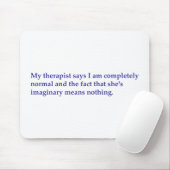 Mijn therapeut zegt: muismat (Met muis)