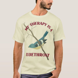 Mijn Therapie Is Een Blauwkeel Waarnemer T-shirt