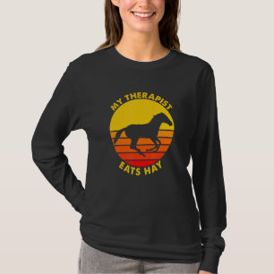Mijn Therapist eet de Hay Ruitenrust T-shirt