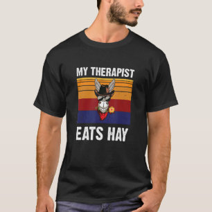 Mijn Therapist eet een Hay Colorful Horse T-shirt