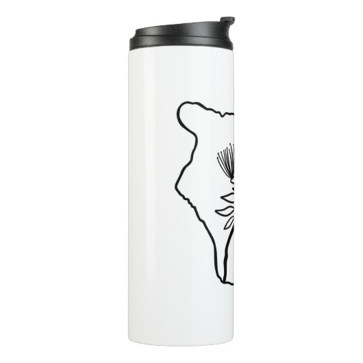 Mijn thuiseiland thermosbeker (Gedraaid links)