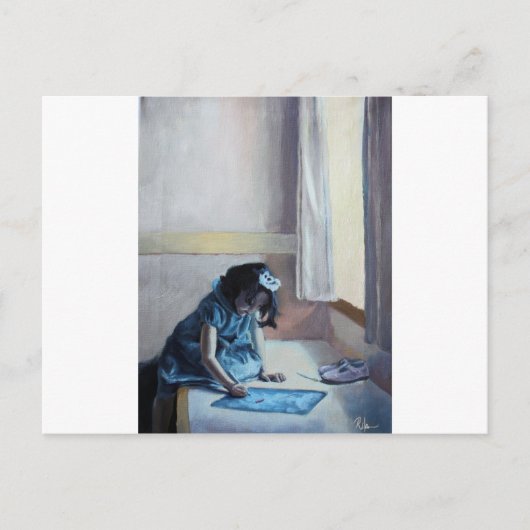 Mijn tijd briefkaart (Voorkant)