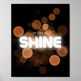 Mijn tijd om te schitteren poster