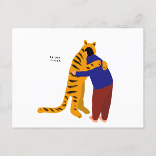 Mijn tijger aankondigingskaart