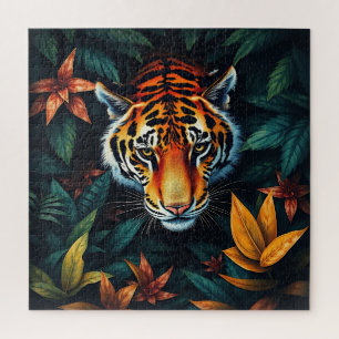 “Mijn Tijger” – Kleurrijk Tijgerportret Legpuzzel