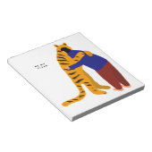 Mijn tijger notitieblok (Schuin)