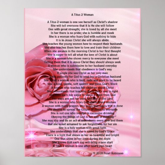 Mijn Titus 2 Women Collectie 11x14 Poster (Voorkant)