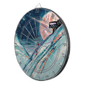 Mijn toekomstige thuis in de ruimte dartbord (Voorkant Rechts)