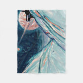 Mijn toekomstige thuis in de ruimte fleece deken (Voorkant)