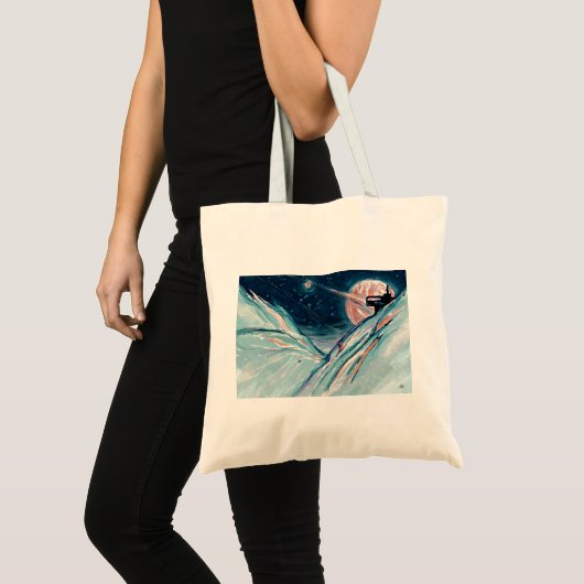 Mijn toekomstige thuis in de ruimte tote bag (Voorkant (product))