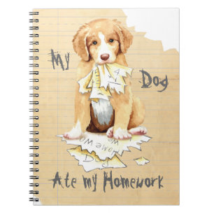 Mijn Toller Ate My Homework Notitieboek