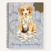 Mijn toller Ate My Lesson Plan Notitieboek (Voorkant)