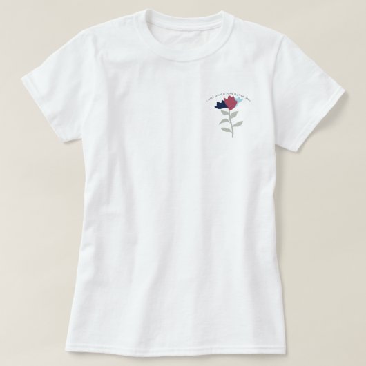 mijn tranen ricochet froket t-shirt (Design voorkant)