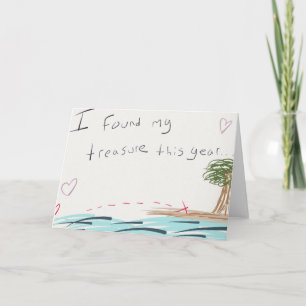 Mijn Treasure Valentijnsdag Kaart