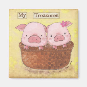 Mijn Treasures Magnet Magneet