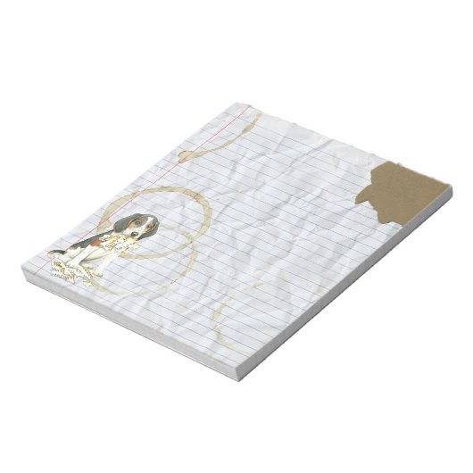 Mijn Treeing Walker Coonhound Ate Mijn Lesson Plan Notitieblok (Gedraaid)