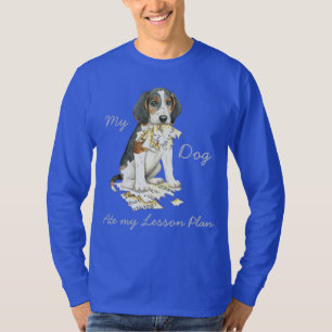 Mijn Treeing Walker Coonhound Ate Mijn Lesson Plan T-shirt