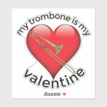 Mijn trombone is mijn Valentijn