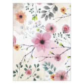 Mijn tuinbloemen (waterverf techniek) tafelkleed (Voorkant)