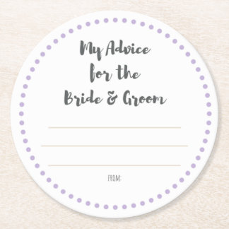 mijn "twee cent" ronde kartonnen onderzetter