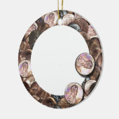 Mijn twee cent waard keramisch ornament (Links)