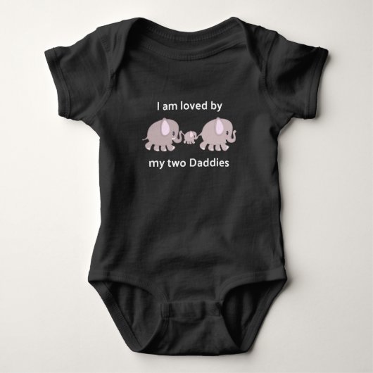 Mijn twee dads romper (Voorkant)