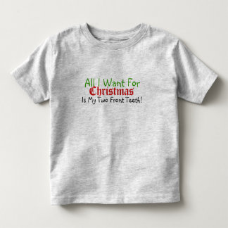 Mijn twee voorste kerstfeest T-shirt