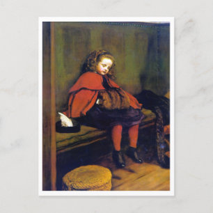 Mijn tweede preek, John Everett Millais Briefkaart