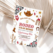 Mijn tweede Rodeo Cowboy Ranch Southwestern verjaa Kaart