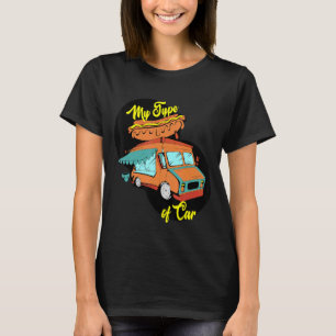 Mijn type auto-etendeteckerrestaurant t-shirt