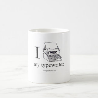 Mijn typemachine, mok