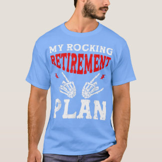 Mijn Uittredingsplan voor Rocking Guitar Player is T-shirt