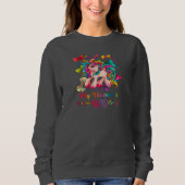 Mijn Unicorn is Kinda Bow Crazy Sweatshirt (Voorkant)