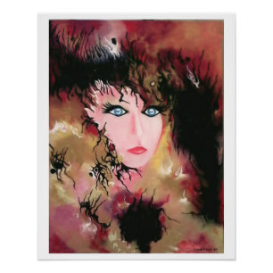 "Mijn unieke rendevouz", glanzend Poster Perfect Poster