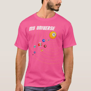 Mijn Universe Pool Billiard T-shirt