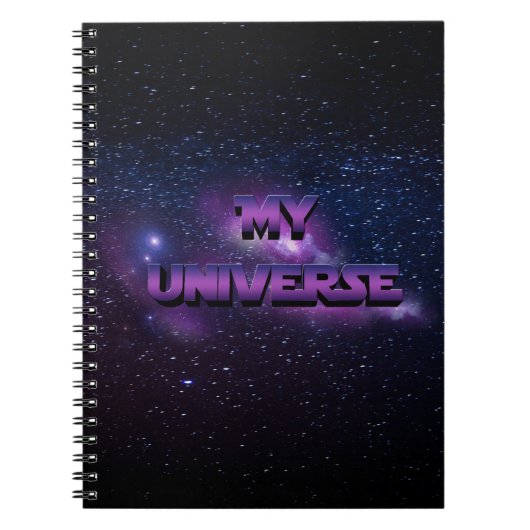 Mijn universum notitieboek (Voorkant)
