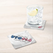 Mijn Utopia Vierkante Kartonnen Onderzetter (Insitu)