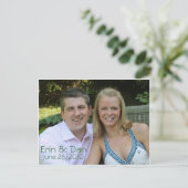 mijn vader aankondigingskaart (Staand voorkant)