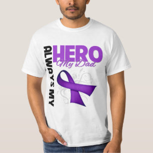Mijn vader altijd mijn haro - Paarse lint T-shirt