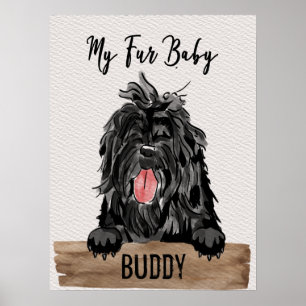 Mijn vader Baby Affenpinscher Mam Poster