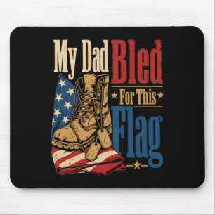 Mijn vader bloedde voor deze vlag, Amerikaanse vet Muismat