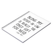 Mijn VADER-IN-WET zijn is echt het enige geschenk  Notitieboek (Linkerzijde)