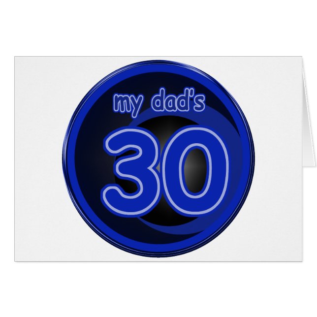 Mijn vader is 30 (Voorkant Horizontaal)