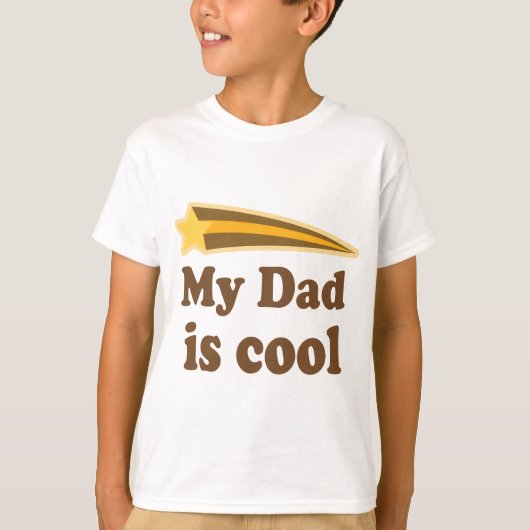 Mijn vader is Cool T-shirt (Voorkant)