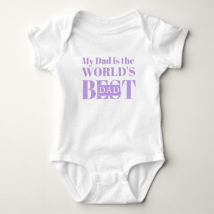Mijn vader is de beste vader ter wereld romper