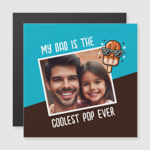 Mijn vader is de coolste Pop ooit aangepaste foto
