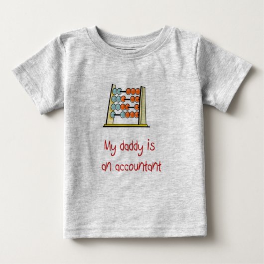 Mijn vader is een dief Baby T-shirt (Voorkant)